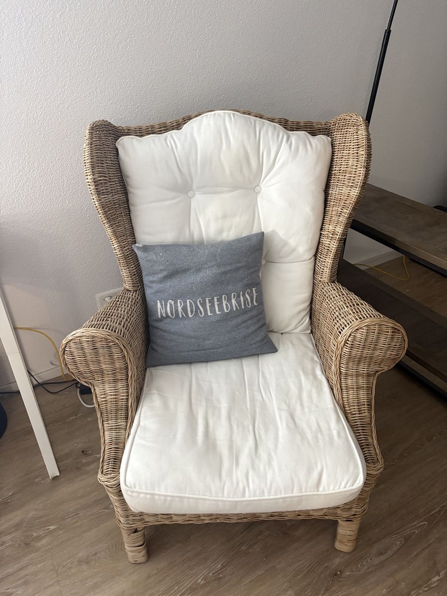 Riviera Maison Sessel: Riviera Maison Sessel Rattan – Gebraucht aus neerach von HeuWa