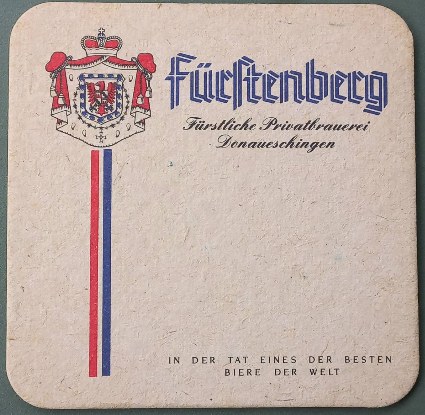 Fürstenberg Sottobicchieri: Bierdeckel - Fürstenberg - D – Usato da Niederuzwil venduto da lubimaja 1