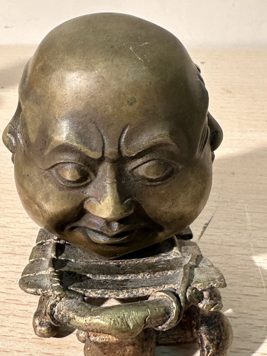 Figuren: Statue Bouddha 4 visages en bronze, 8cm – Gebraucht aus Lausanne von artnouveau04 1