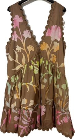 Juliet Dunn Blumenkleid – Braun – Gr. 1 Original Juliet Dunn