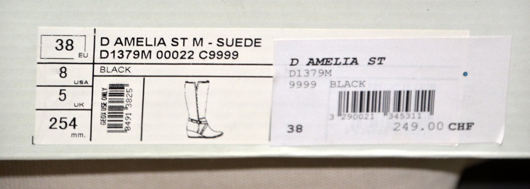 Geox Damenschuhe: Geox Amelia Boots / bottes .38 – Gebraucht aus Collonges von arashee 8