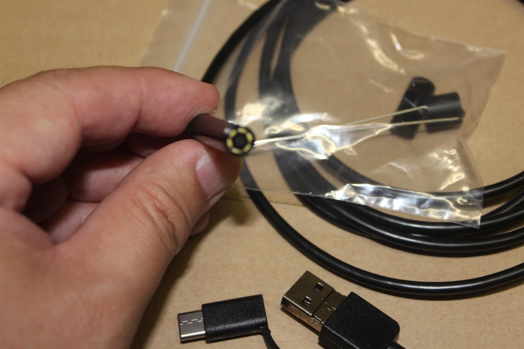 Videocamere: USB Endoskop Kamera - Mini 5,5mm Objekti – Nuovo (secondo la descrizione) da Kirchdorf AG venduto da Restposten110 1