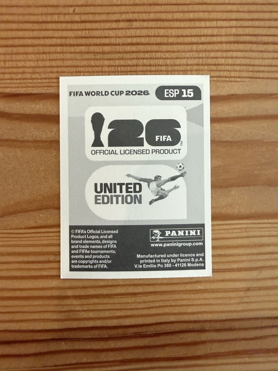 Panini Carte collezionabili: Panini Lamine Yamal ESP15 – Nuovo (secondo la descrizione) da Liebefeld venduto da Ronaldo-1996 1