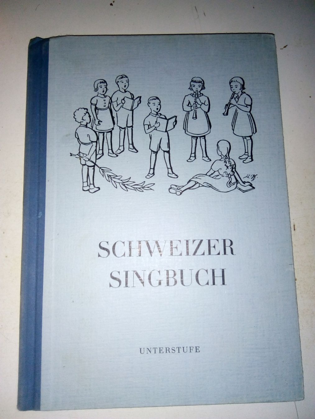 Libri: Schweizer Singbuch - Unterstufe  6.unveränderte Auflage 1962 – Usato da St. Gallen venduto da elk2020