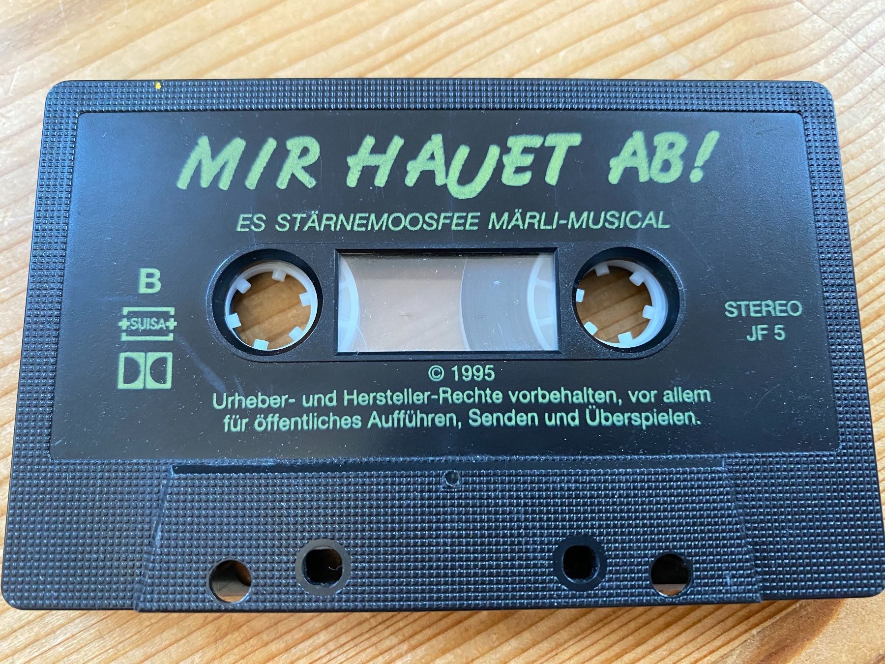 Musicassette: Kassette - Mir hauet ab! – Usato da St.Gallen venduto da kingsamas 6