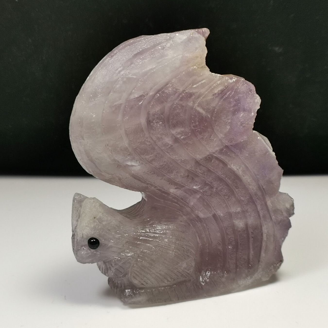Pietre preziose: SALE Eichhörnchen Amethyst Stein Statue Ecureuil Améthyste – Nuovo (secondo la descrizione) da Prilly venduto da ilyria73 5