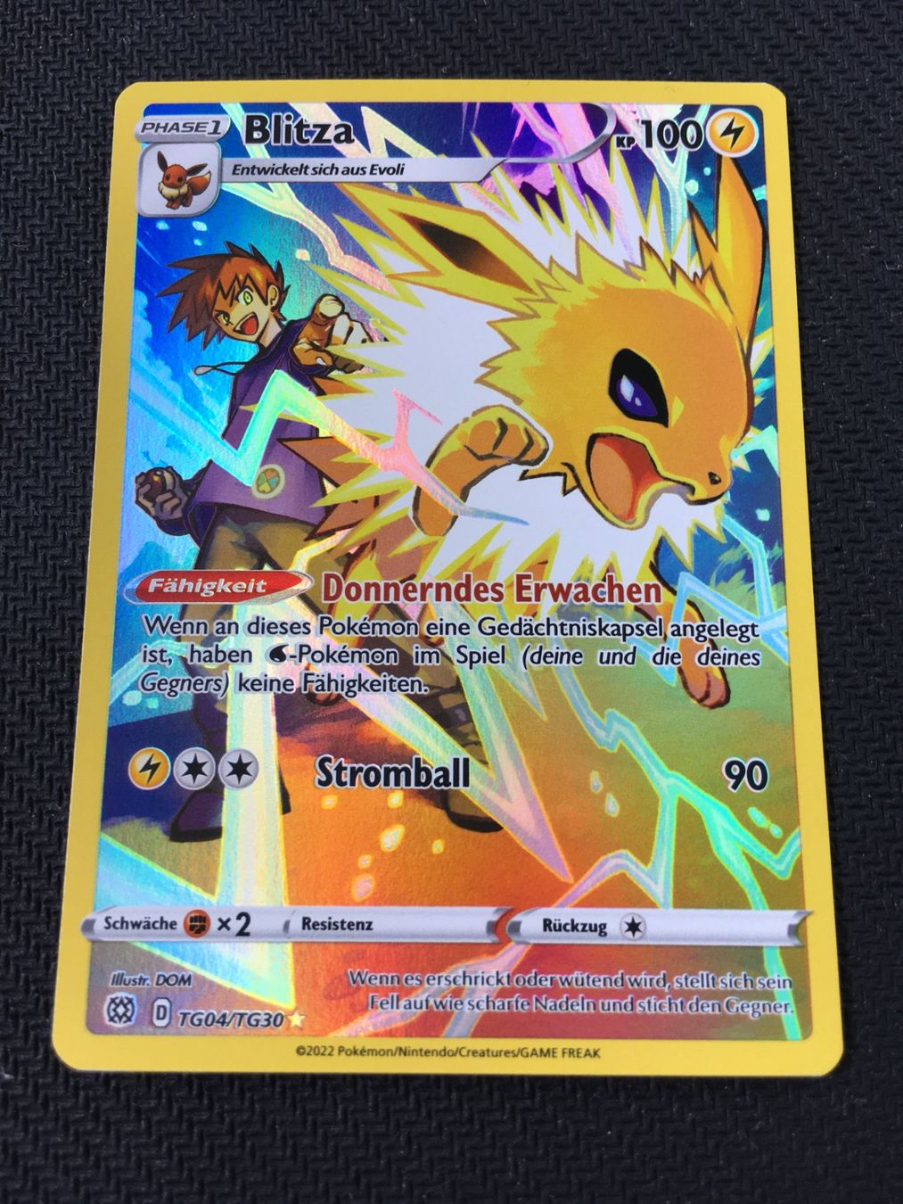 Pokémon Cartes à collectionner: Pokémon - Strahlende Sterne - Blitza - TG04 - DE – Neuf (Voir description) à St.Gallen par Punktchen01