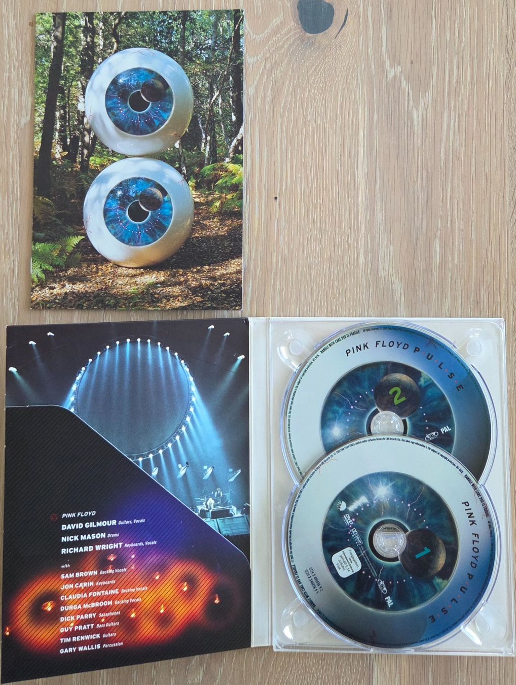 Tous les DVDs: Pink Floyd:   P U L S E  -  2 DVD – D'occasion à Ittigen par bluesboy_66 2