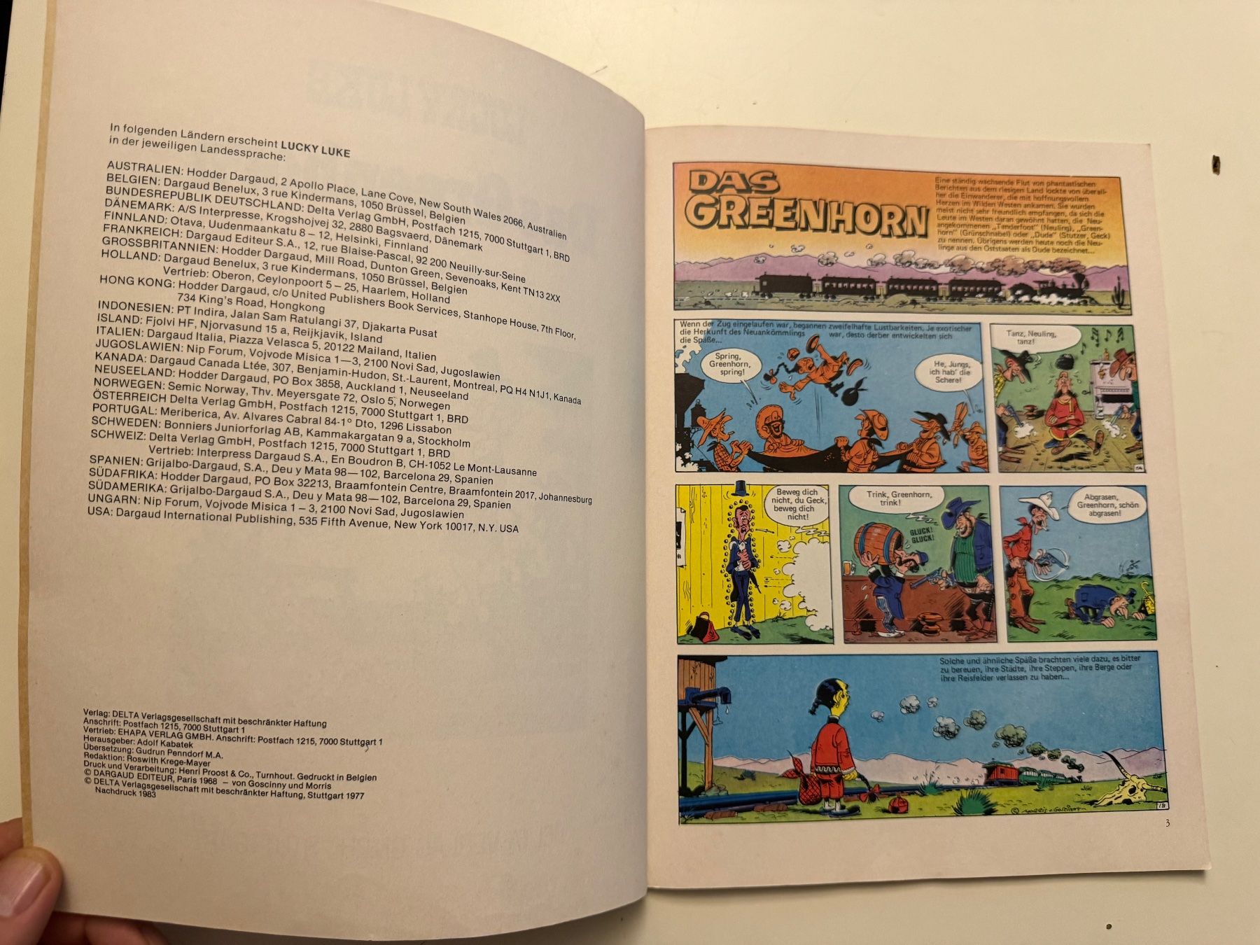 Fumetti: Lucky Luke Band 16 – Usato da Münsingen venduto da Ganjam 3