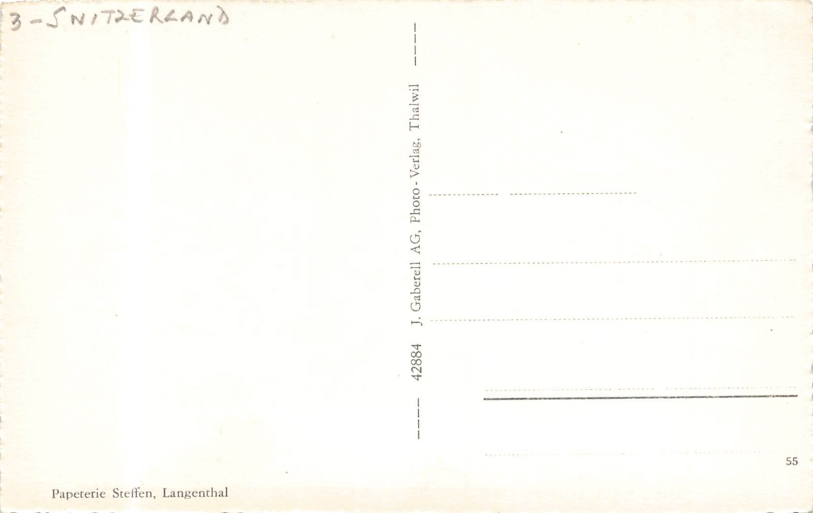 Cartoline postali: Langenthal (BE) Schulhäuser Panorama – Usato da Biasca venduto da Blenio71 1