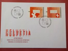 2005, FDC, Automatenm.Schweiz. Flagge