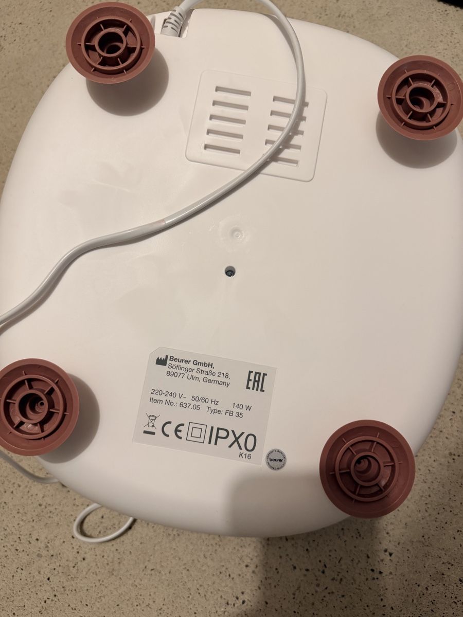 Beurer Pedicure: Beurer FB35 Foot Spa Massager  – Nuovo (secondo la descrizione) da Dübendorf venduto da xce_m8qq 1