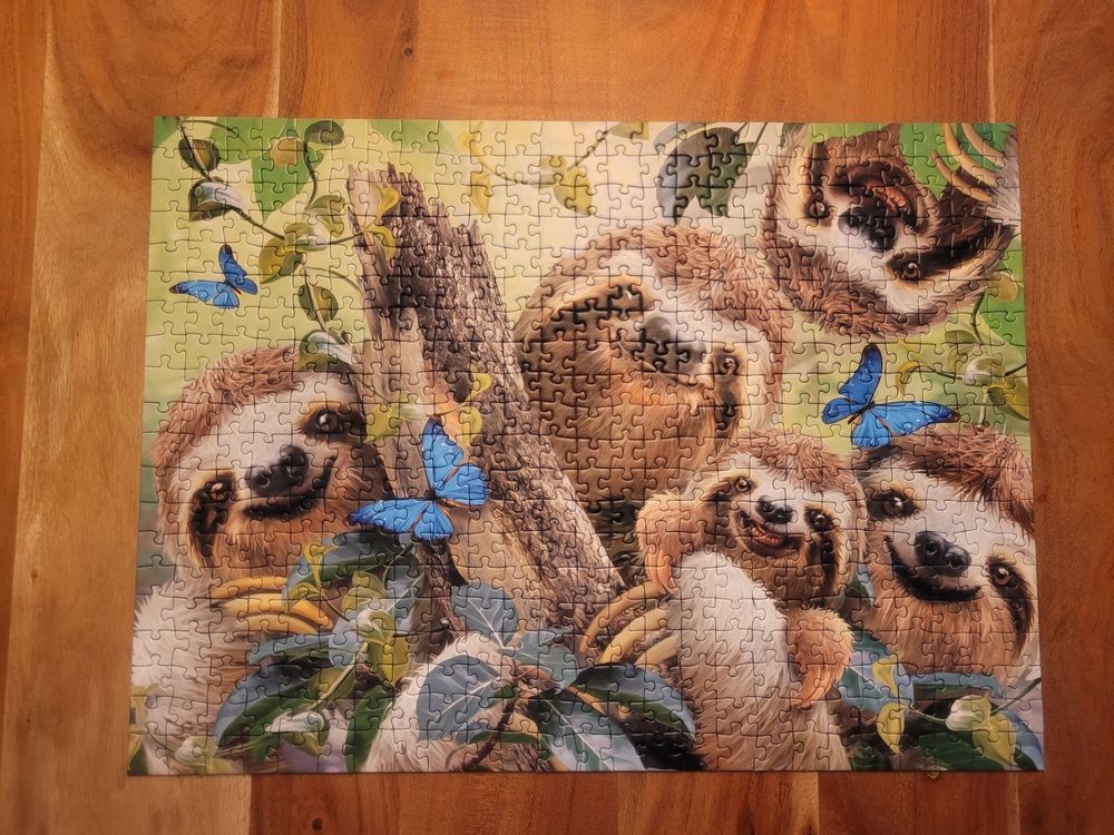 Ravensburger 500puzzle Faultiere Kaufen Auf Ricardo