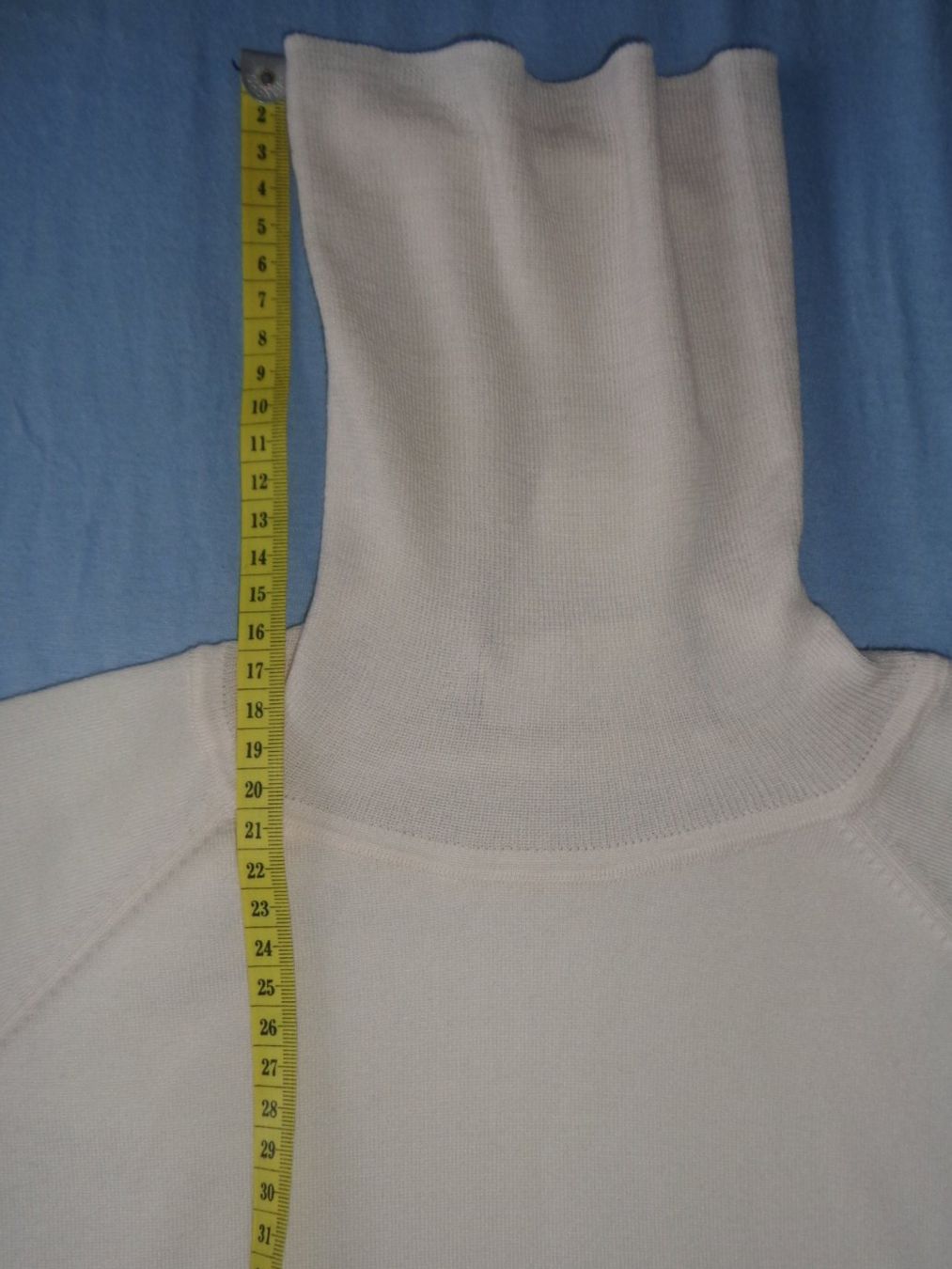 Hemisphere Pullover & Sweatshirts: Pullover mit Rollkragen, weiss, Gr.S, 92% Merinowolle – Neu (gemäss Beschreibung) aus Tafers von kor_jf9w 5