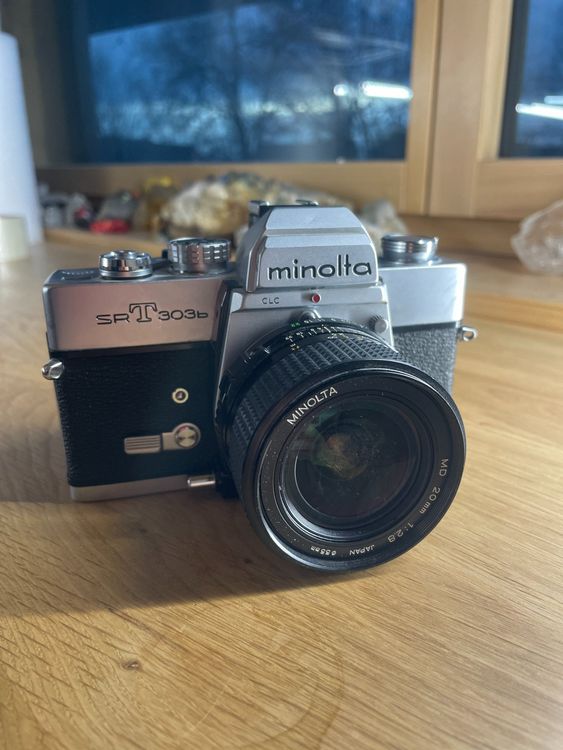 Minolta SRT 303B Black & Rokkor 50mm 1:1,4