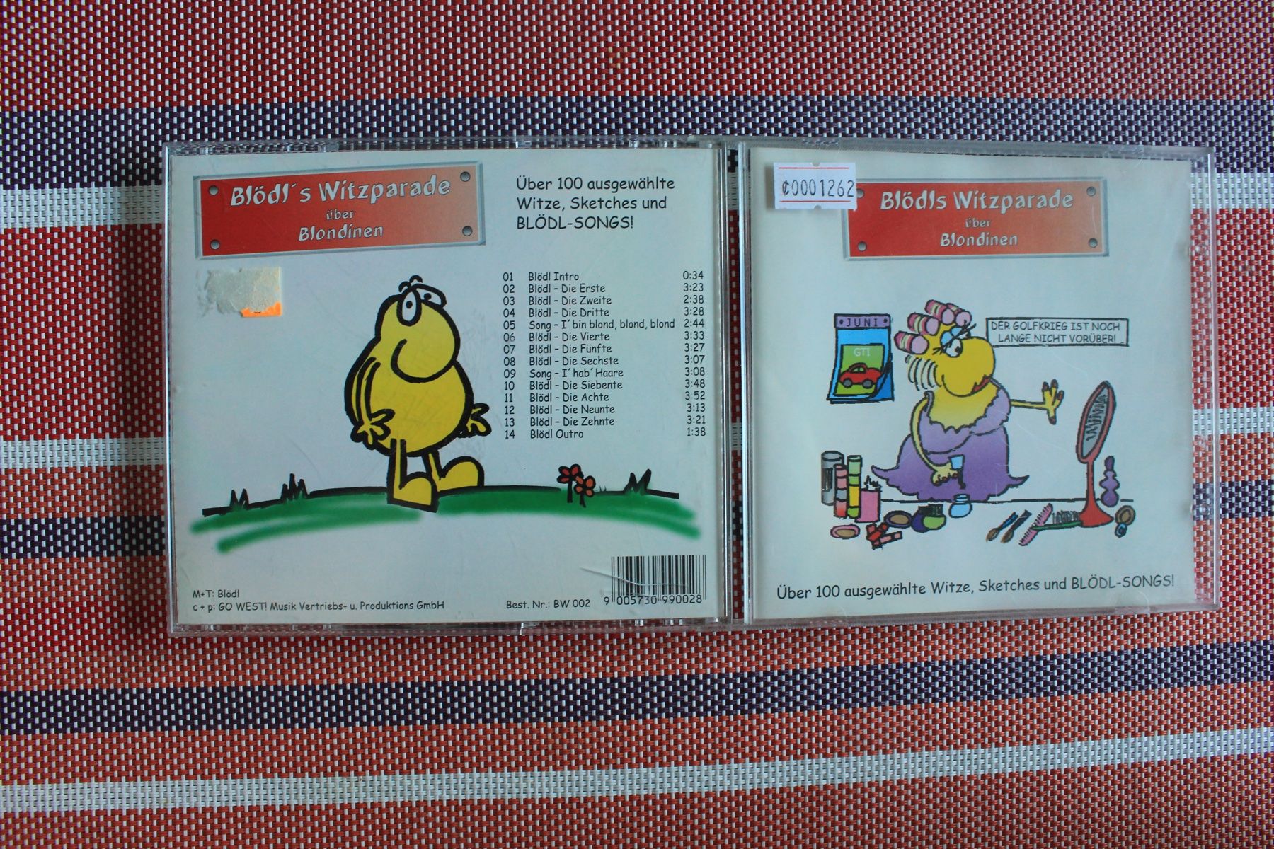 CD: Blödls Witzeparade über Blondinen CD – Usato da Geroldswil venduto da CD-Verkauf-2022