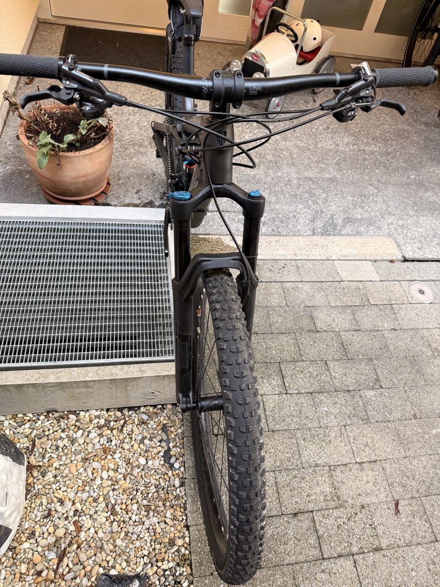 Trek Velos: Trek Mountainbike Fully schwarz Deore XT Komponenten – Gebraucht aus Oberwil b. Zug von shaft29shaft 1