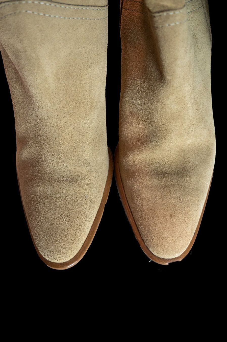Zara Scarpe da donna: Zara Absatzstiefel aus Veloursleder – Nuovo (secondo la descrizione) da Bülach venduto da deinmica 3