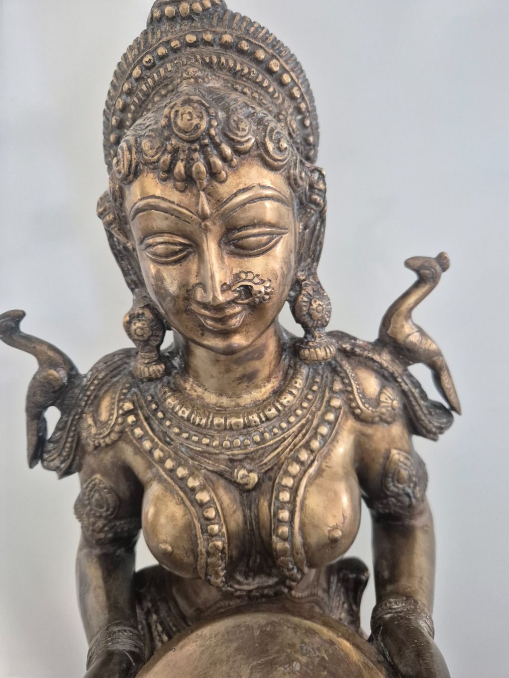 Sculture & Statue: Statue Deep Lakshmi en laiton 80 cm – Usato da Fribourg venduto da tameab 3
