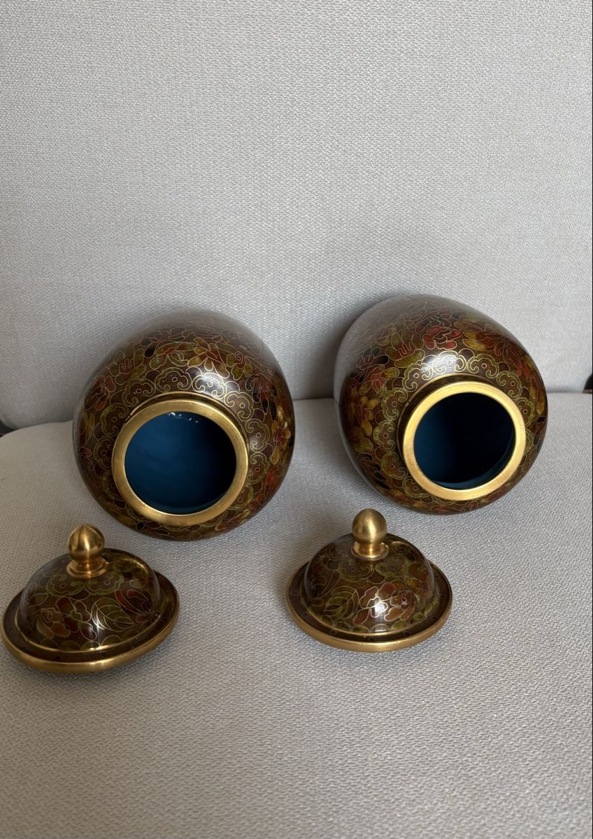 Vasi & Recipienti: Bellissima copia di vasetti in cloisonné – Usato da Chiasso venduto da myt_k8rf 1