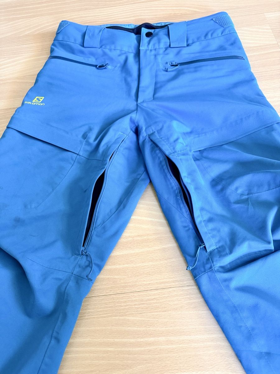 Salomon Pantaloni: Salomon Skihose, Gr. S, Blau – Usato da Davos Platz venduto da suz_npk9 3