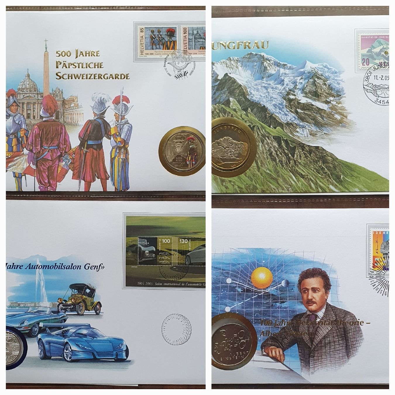 Alle Münzen: 4 Numisbriefe – Gebraucht aus Kreuzlingen von Rschweiz1
