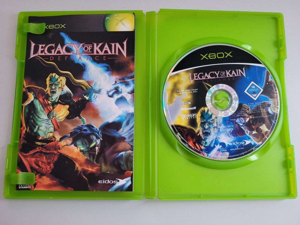 Jeu Xbox Legacy Of Kain: Defiance - Version Française Complète Avec Boîte Et Notice