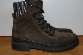 Wildleder Stiefel / Stiefeletten Tommy Hilfiger Gr. 40