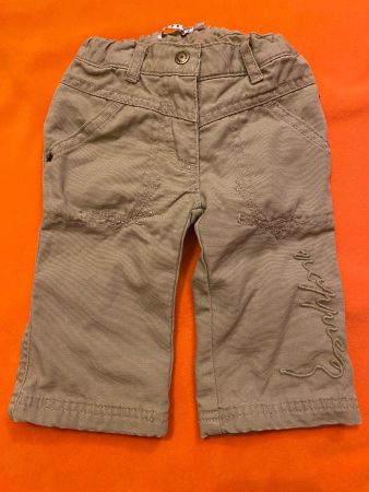 Noppies Hose Gr 68 Jeans beige olive Neuwertig Baby