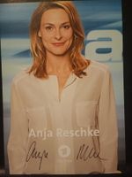 Anja Reschke - handsigniert ARD Karte