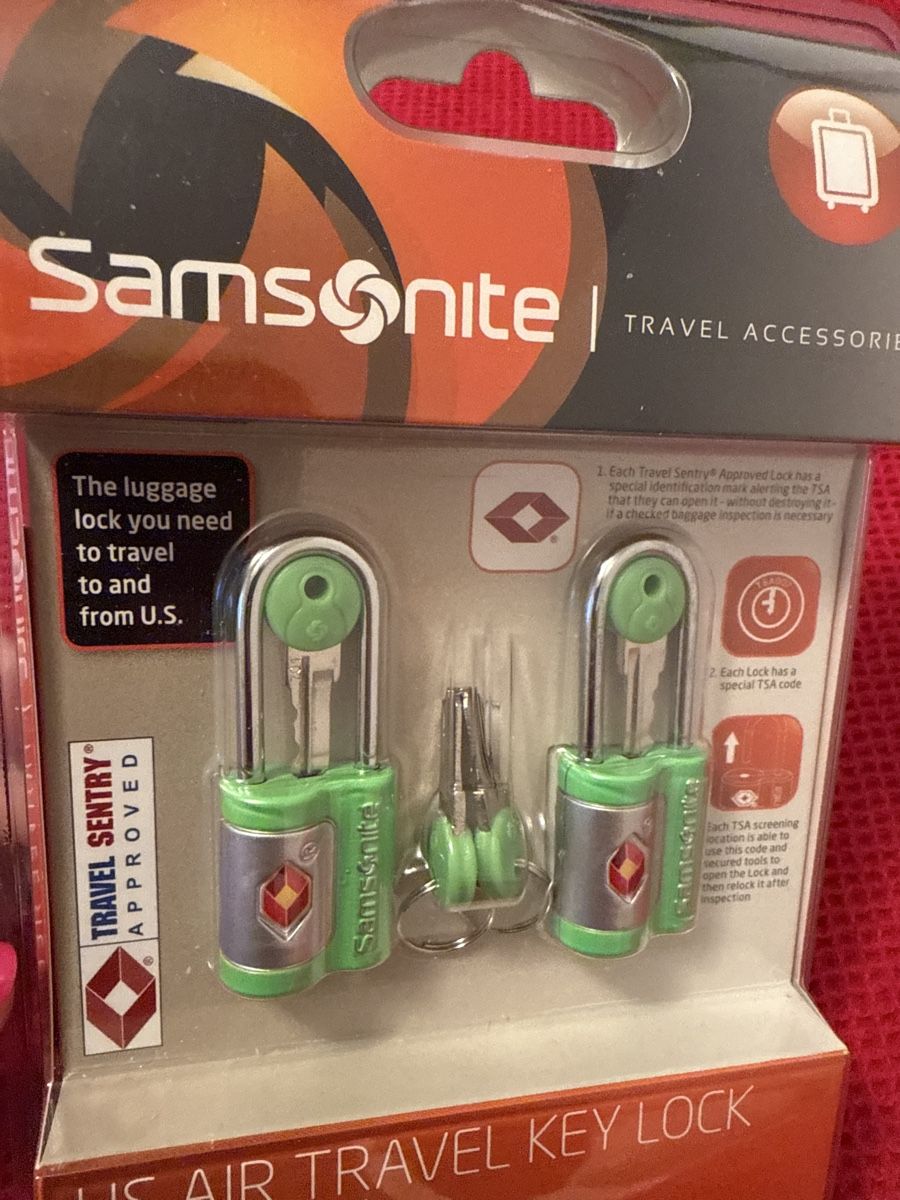 Lucchetti: NEU*** SAMSONITE TRAVEL KEY LOCK*** 2 Stk***MARKEN WARE*** – Nuovo e nell'imballaggio originale da Zürich venduto da Ceca52 1