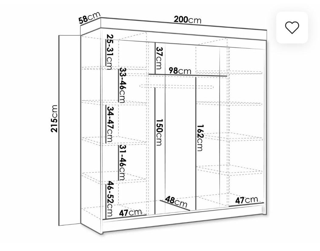 Garderobe: Kleiderschrank – Gebraucht aus Niederbipp von sch_zbv9 3