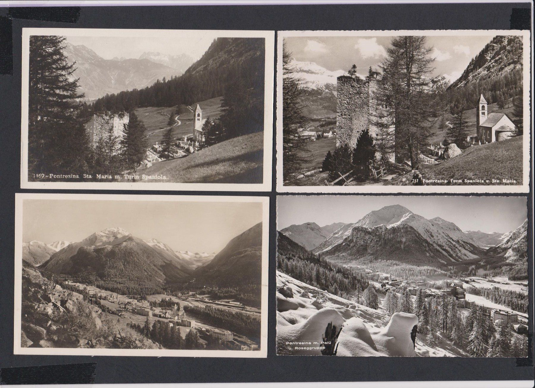 Cartoline postali: Pontresina   :   Sammlung von über 40  alten Ansichtskarten – Usato da Vitznau venduto da Ropaku 6