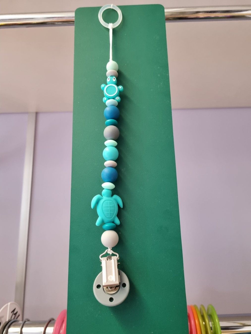 Colliers: Schnullerkette mit Adapter – D'occasion à Schönenwerd par Chez_Mimi 1