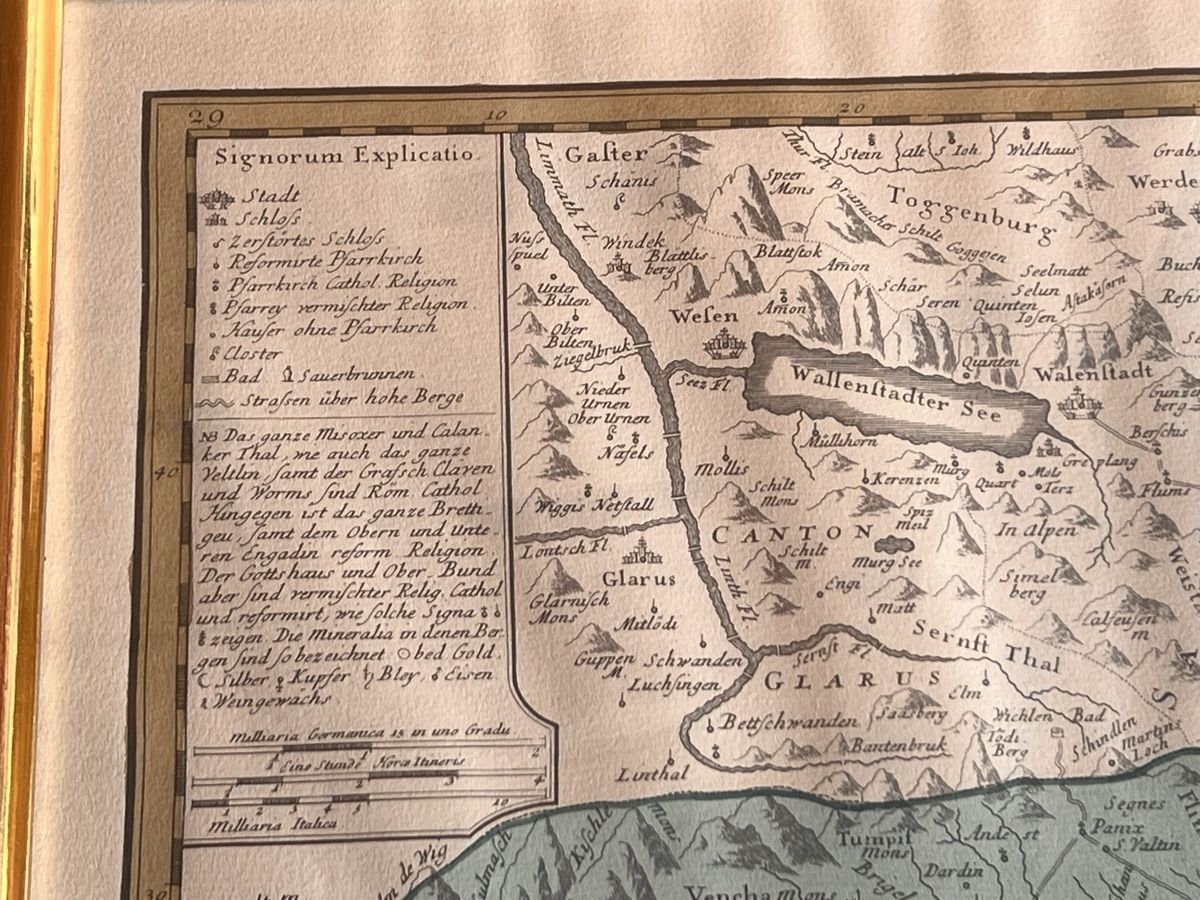Foto & Immagini: Alte Karte Rhaetia (15) – Usato da Glattfelden venduto da maa_qcj8 3