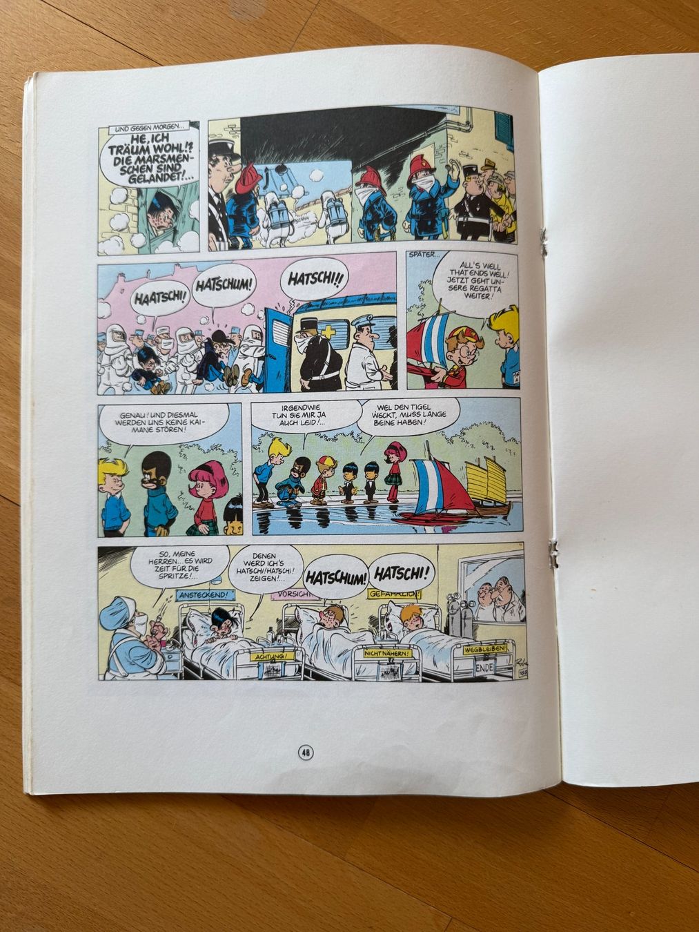 Fumetti: Die Rasselbande  DIE  PERLE  DES  ORIENTS  COMIC 1.AUFL.1989 – Usato da Subingen venduto da ArtBead 6