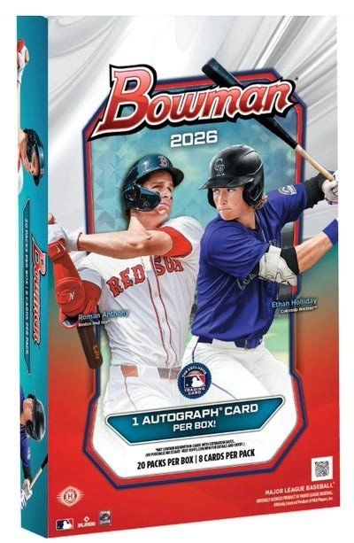 Topps Carte collezionabili: Topps Bowaman Baseball 2026 Hobby box – Nuovo e nell'imballaggio originale da Adligenswil venduto da Suter-Hobbyhaus