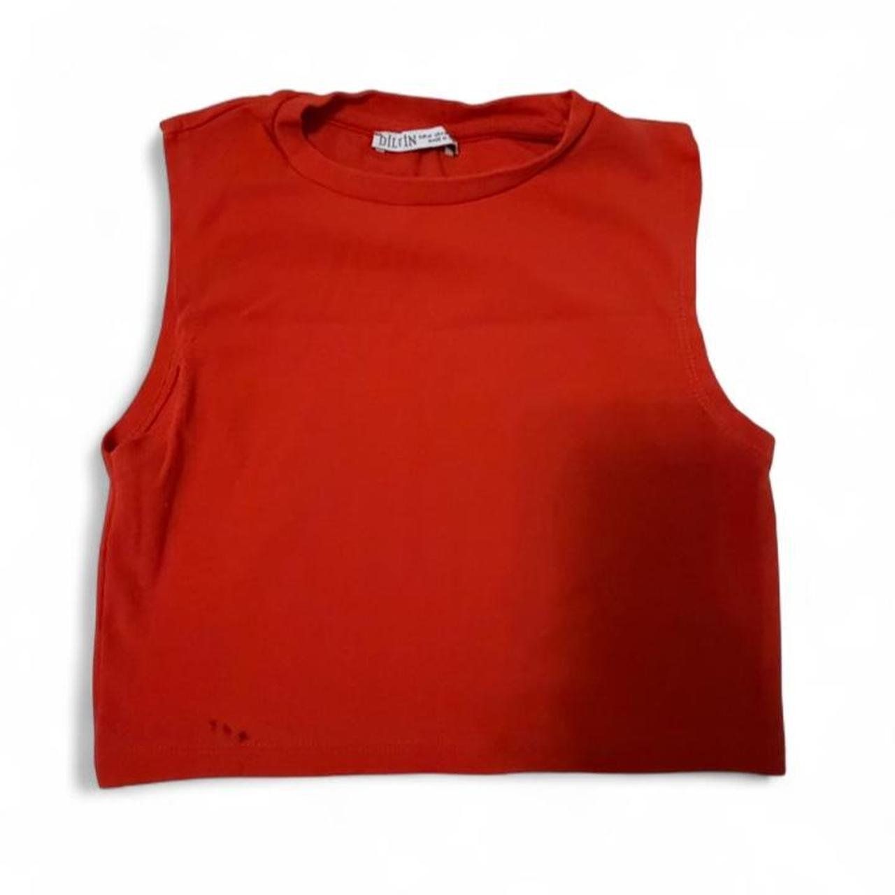Top: Orange Cropped Tank Top 🧡 – Nuovo (secondo la descrizione) da Zürich venduto da onlyifashion 2