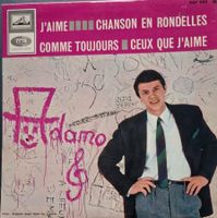 Vinyl EP-Single Adamo - J'aime/Comme Toujours u.a