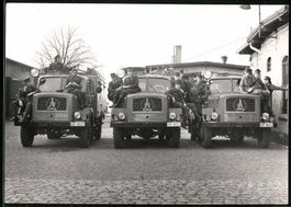 Fotografie Krefeld, Lastwagen Magirus-De