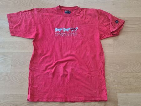 Happy Cows of Switzerland Schweiz Alp Chüeli T-Shirt rot/L