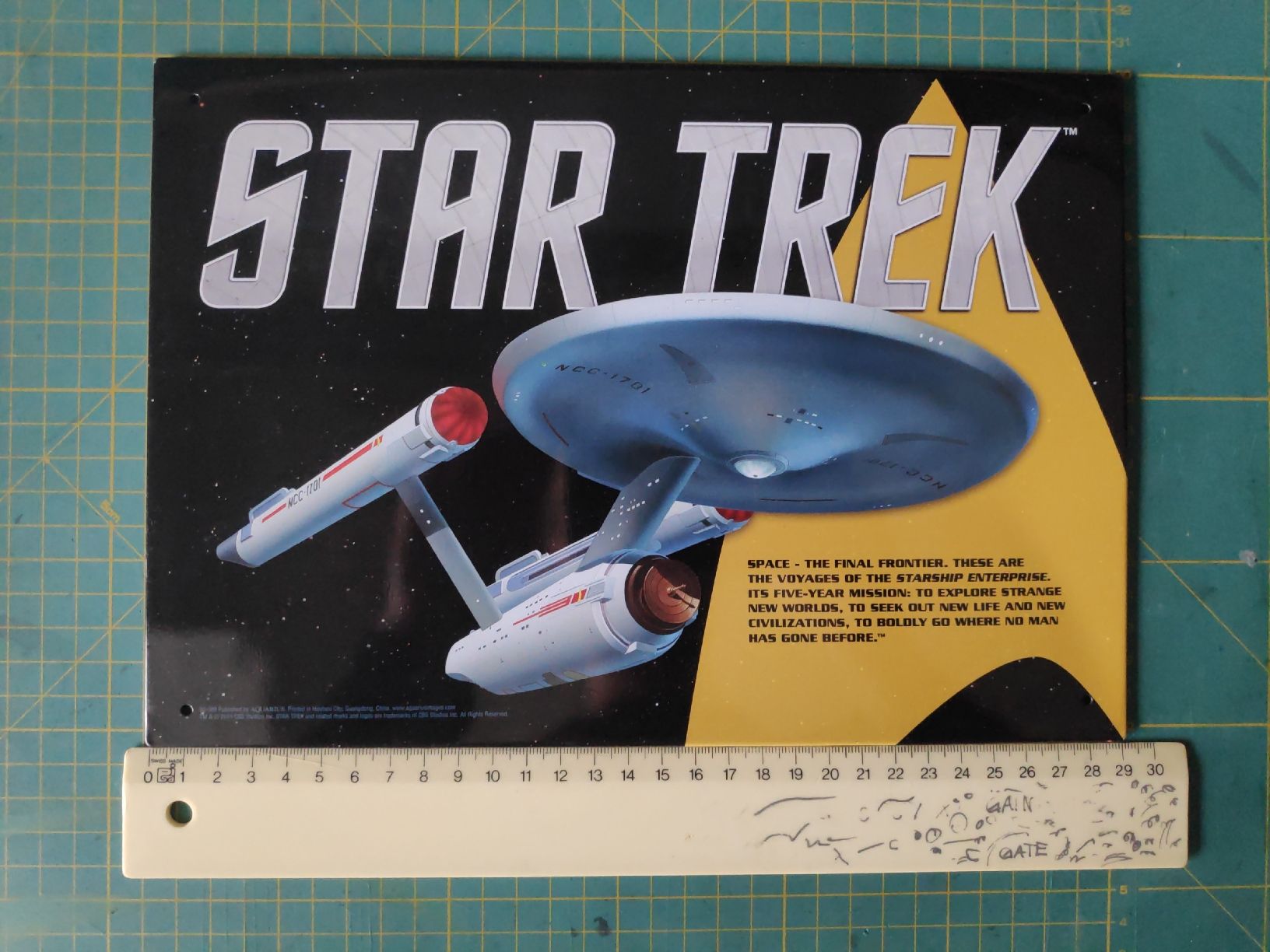 Poster & Bilder: Star Trek Bildplatte – Gebraucht aus Bern von UtIOLMIc