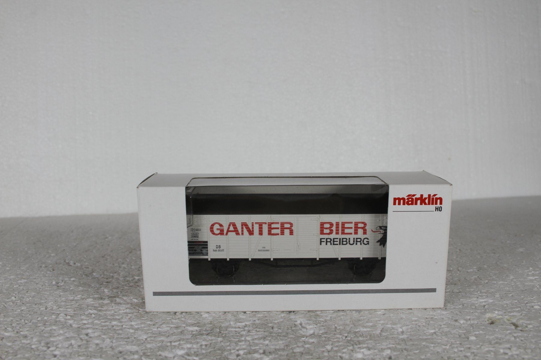 Märklin Modellini di ferrovie: Marklin 46201 Ganter Bier Insider 2004 – Usato da Triesen venduto da gleis8
