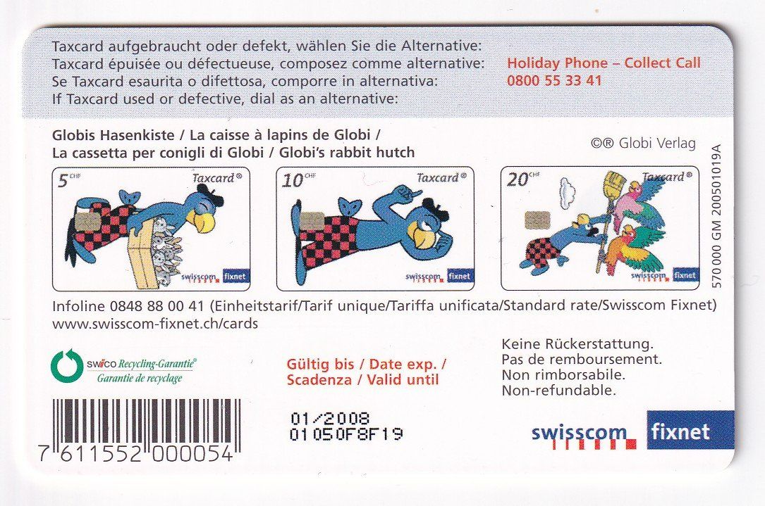 Telefon- & Taxkarten: Telefonkarte – Gebraucht aus Neuchâtel von karlpierrino 1