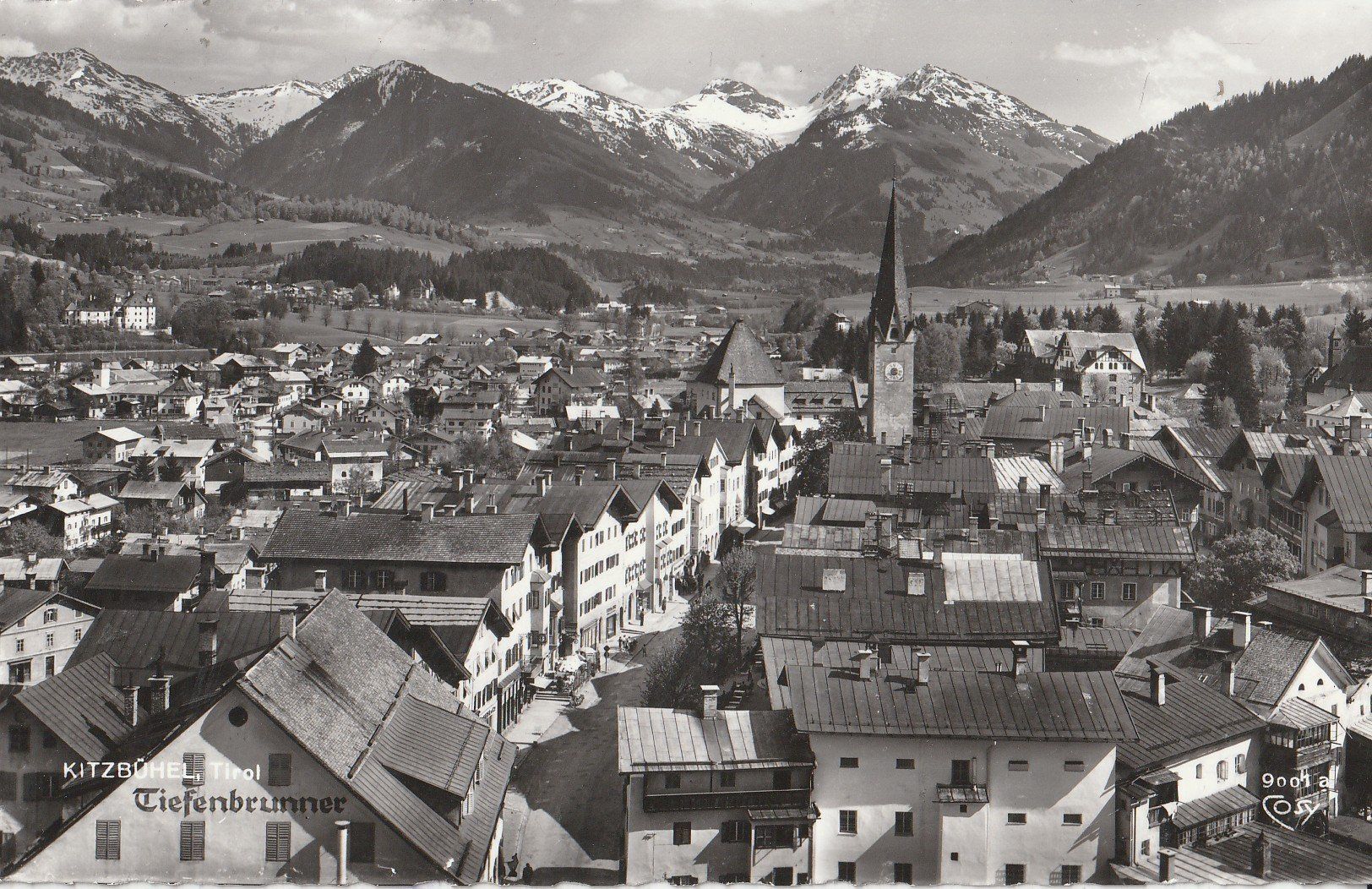 Cartoline postali: Kitzbüehl Tiefenbrunnen – Usato da Lumbrein venduto da made02