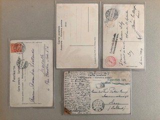 Cartoline postali: Ab 1900: Lot Karten mit Berner Trachten – Usato da Rubigen venduto da Menthe 1