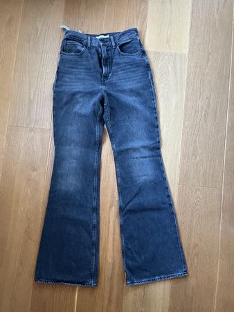 Levis 70s High Flare Jeans, Grau, Grösse 27/34