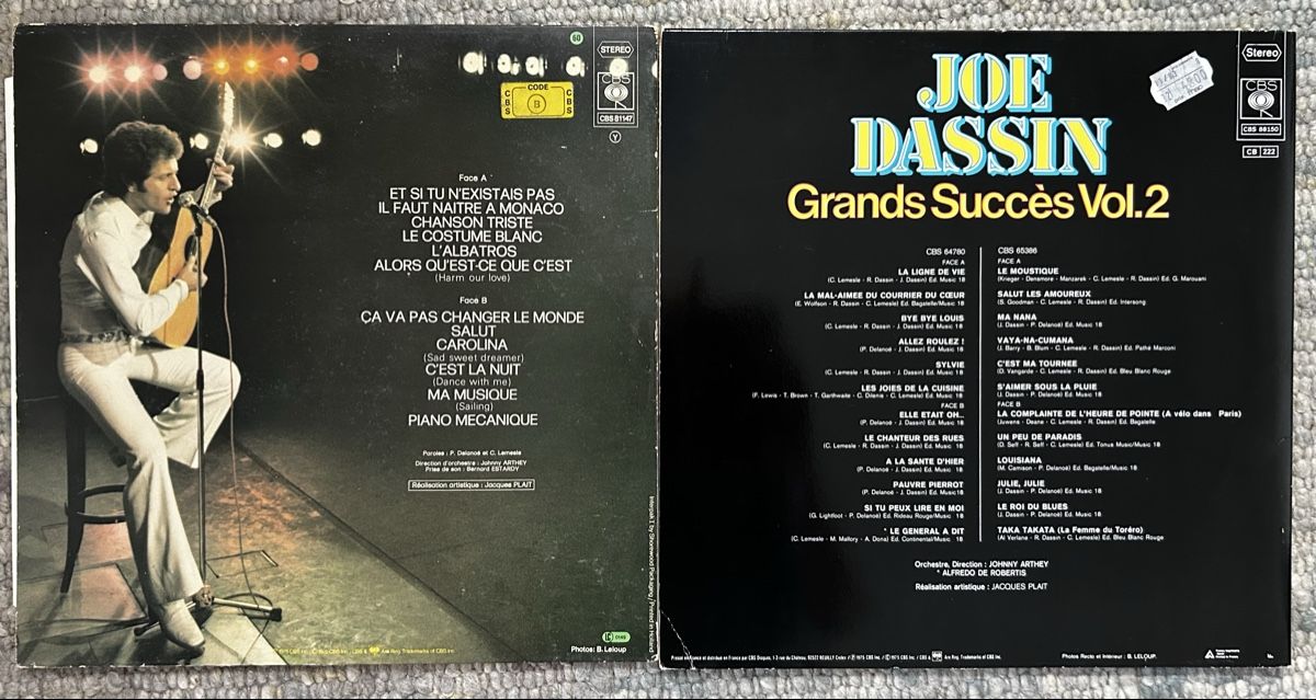 Vinyles: 6 LPs Chrigi und Simi, Jacques Dutronc, Joe Dassin – D'occasion à Lengnau BE par AgriOttu 4