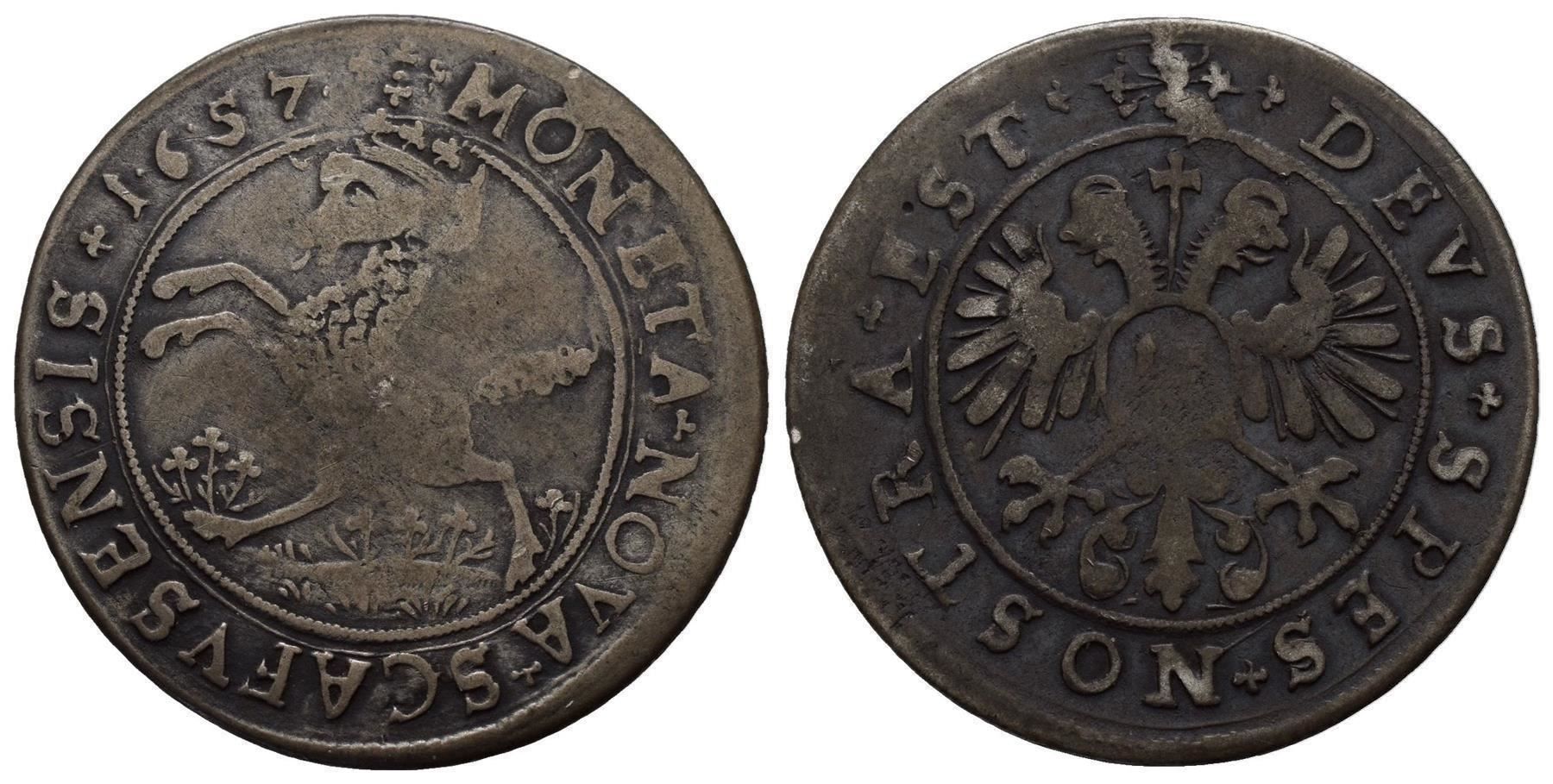 Incisioni: Schaffhausen  Örtli 1657  /285/ – Usato da Trimbach venduto da Solothurn1