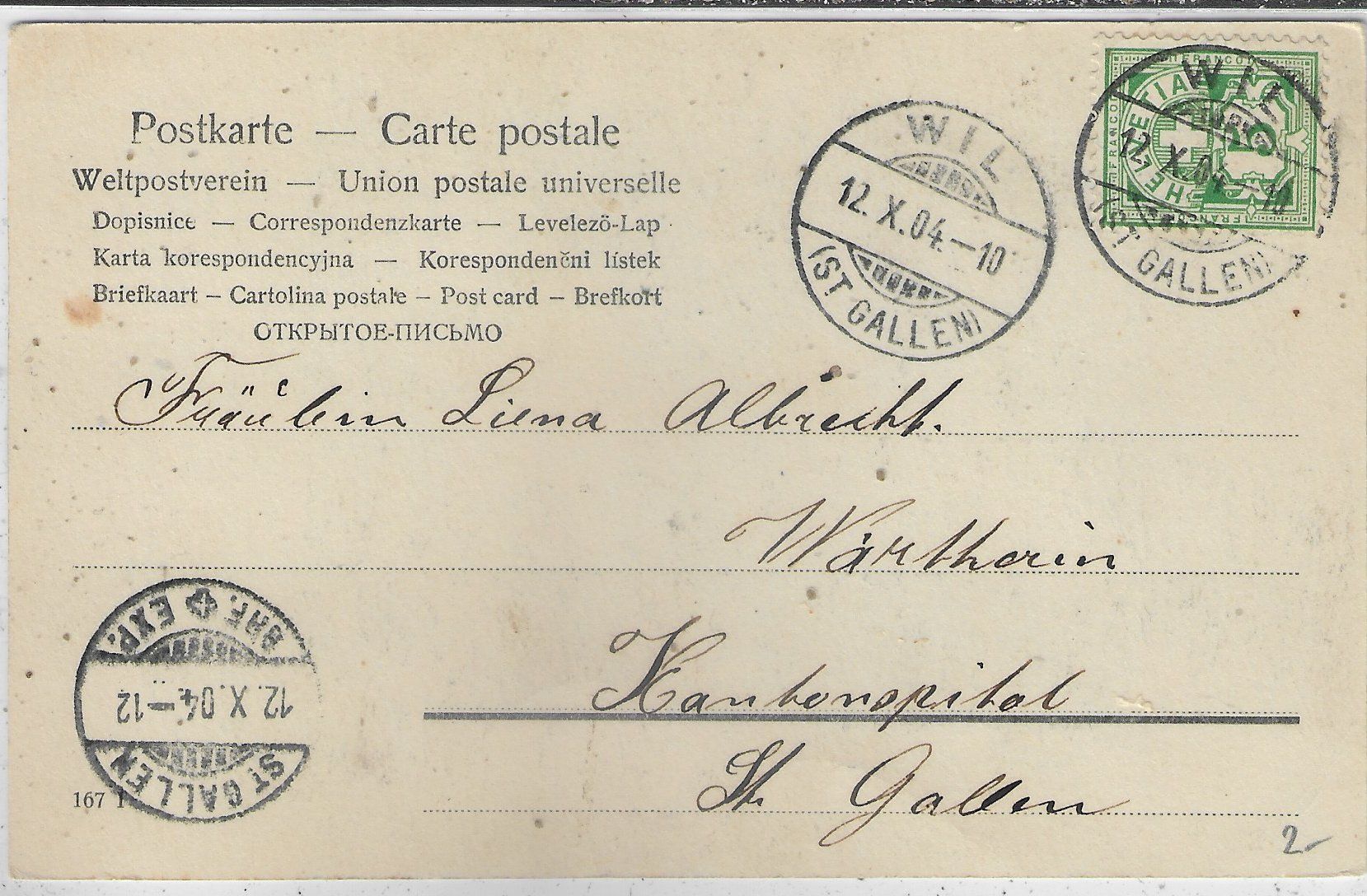 Cartoline postali: Die Blumensprache - Paar - Couple – Usato da Ettingen venduto da Kartenplanet 1